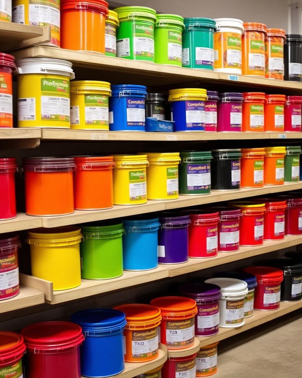 Paint cans